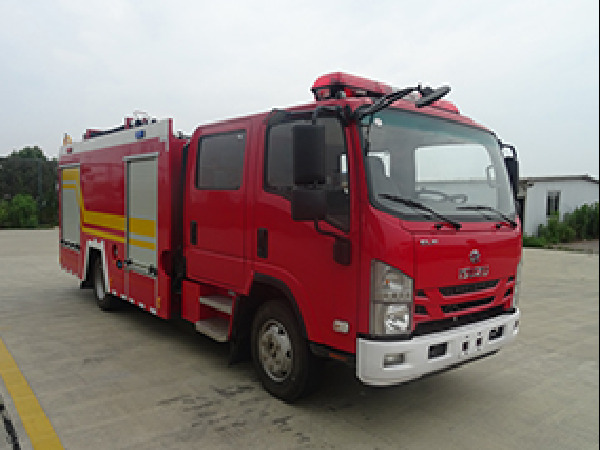 慶鈴3.5噸泡沫消防車(chē)
