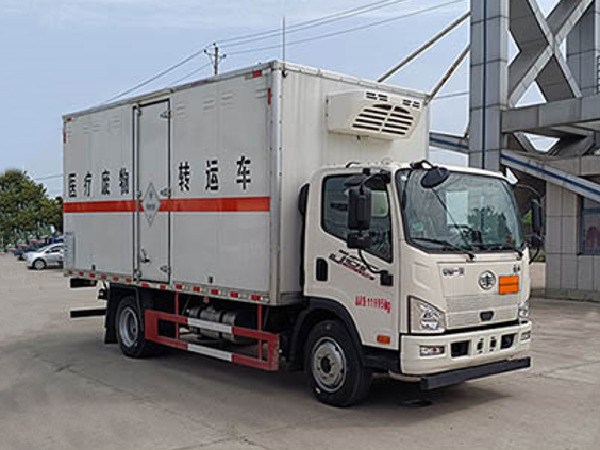 解放5米2醫(yī)療廢物轉(zhuǎn)運(yùn)車