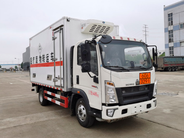 重汽消豪沃醫(yī)療廢物轉(zhuǎn)運(yùn)車